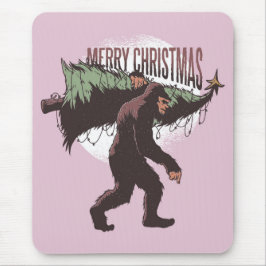 Mousepad Bigfoot Feliz Natal