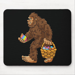 Mousepad Bigfoot Páscoa Day Boys Garotas Brincadeiras Sasqu
