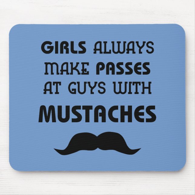 Mousepad bigode (Frente)