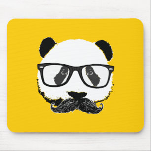 Mousepad Bigode Pandaz no disco da Dinamarca
