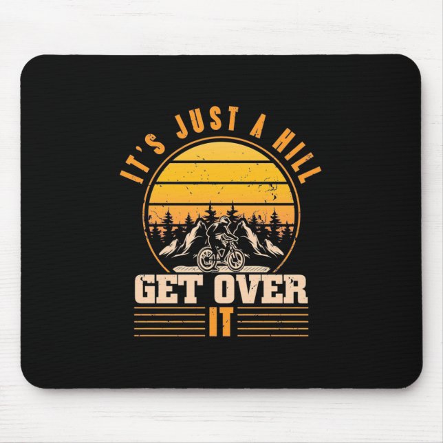 Mousepad Bike De Montanha É Apenas Um Morro (Frente)