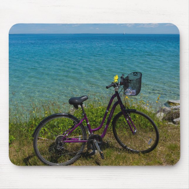 Mousepad Bike Em Mackinac (Frente)