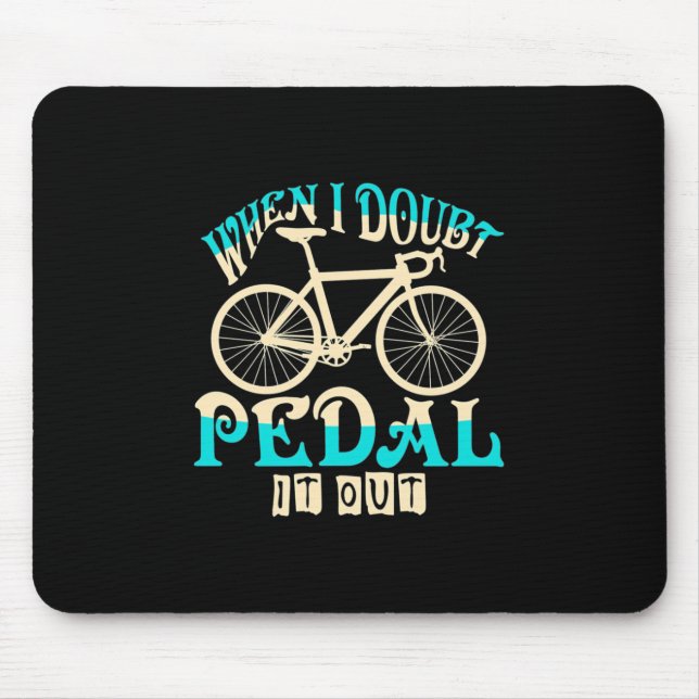 Mousepad Bike Montanha Quando Eu Duvido Que Faça Isso (Frente)