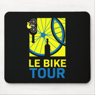 Mousepad Bike Tour Art