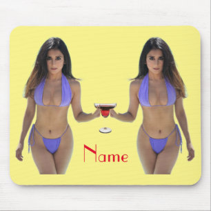 Mousepad Bikini Bikini - Boca-Boca de Cabeça Negra