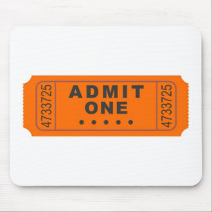 Mousepad Bilhete do cinema