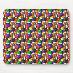 Mousepad Billiard Balls