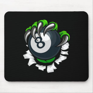 Mousepad Billiards Engraçados Unhas Billiards Jogando Pisci