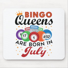 Mousepad Bingo Queens São Nasceres em julho