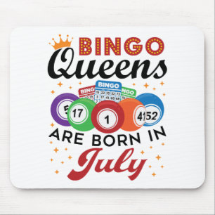 Mousepad Bingo Queens São Nasceres em julho