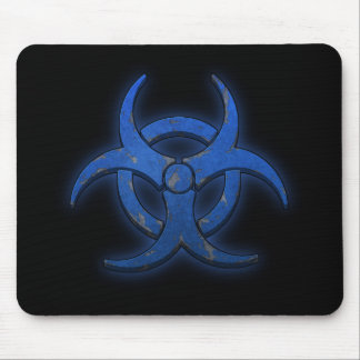 Mousepad Biohazard azul