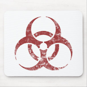 Mousepad Biohazard do vintage