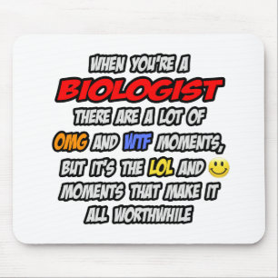 Mousepad Biólogo... OMG WTF LOL