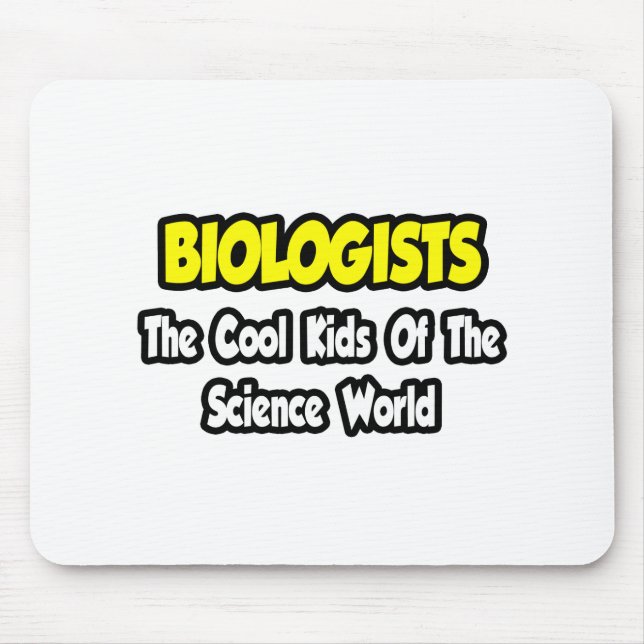 Mousepad Biólogos... Legal Kids of Science World (Frente)