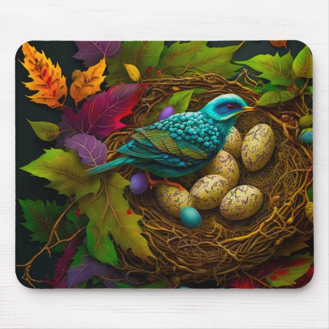 Mousepad Bird Art (Frente)