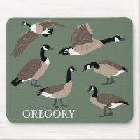 Bird Lovers Canada Geese Ilustração Personalizada