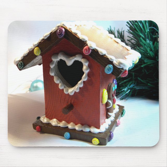 Mousepad Birdhouse do pão-de-espécie (Frente)