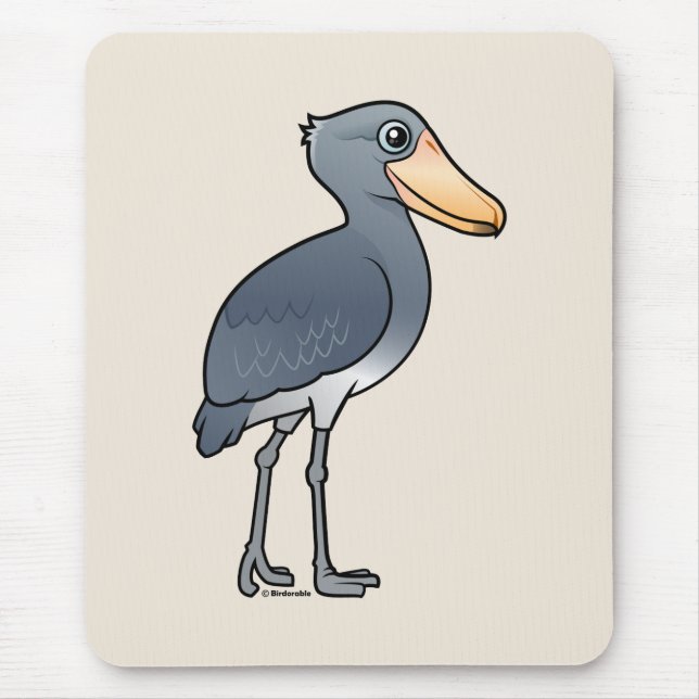 Mousepad Birdorable Shoebill (Frente)