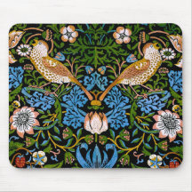 Birds & Strawberry William Morris Fine Art