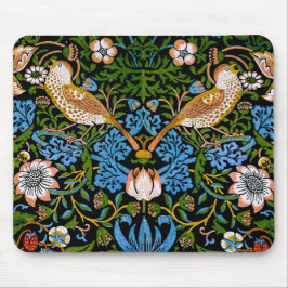 Mousepad Birds & Strawberry William Morris Fine Art