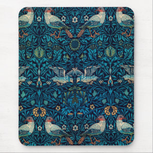 Mousepad Birds (Vintage Floral Pattern) (por William Morris
