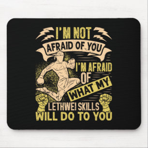 Mousepad Birmanês Boxer Lethwei Instrutor Treinando Myanmar