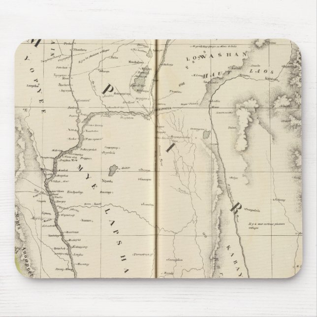 Mousepad Birmânia, Ásia 96 (Frente)