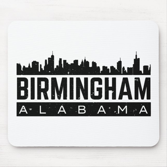 Mousepad Birmingham Alabama (Frente)