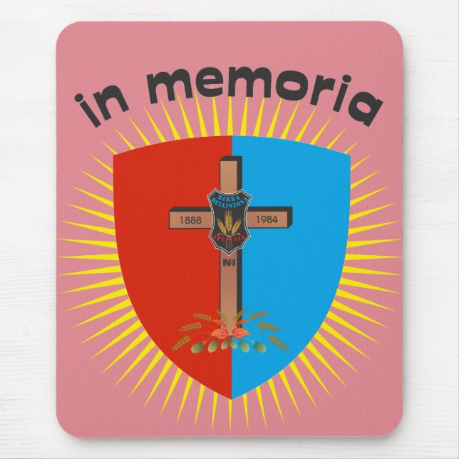 Mousepad Birra Bellinzona Svizzera Mauspad (Frente)