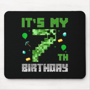 Mousepad Birthday Boy Shirt É O Meu Jogo De Vídeo De Aniver