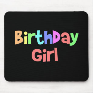 Mousepad Birthday Girl