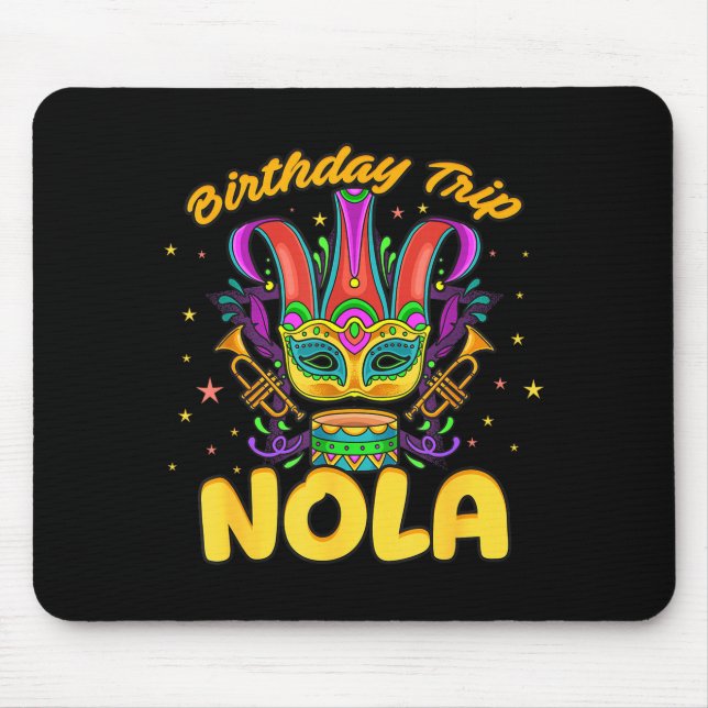 Mousepad Birthday Trip Nola, So New Orleans You Wouldn't Un (Frente)