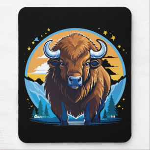 Mousepad bisão-americano