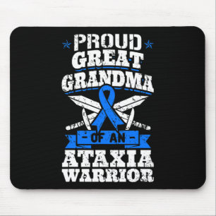 Mousepad Bisavó de uma fita de conscientização do guerreiro