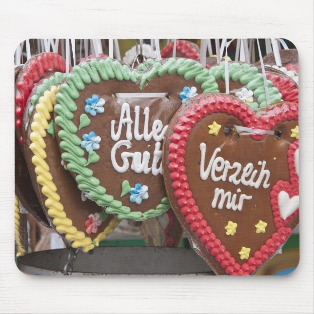 Mousepad Biscoitos decorativos de gengibre (Frente)