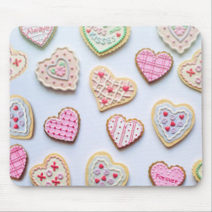 Mousepad Biscoitos do dia de os namorados
