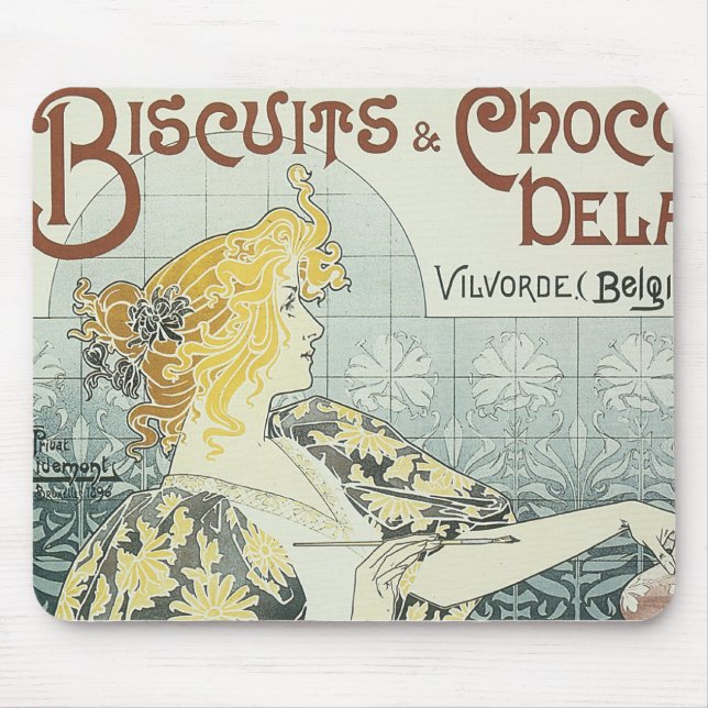 Mousepad Biscoitos e Chocolat (Frente)