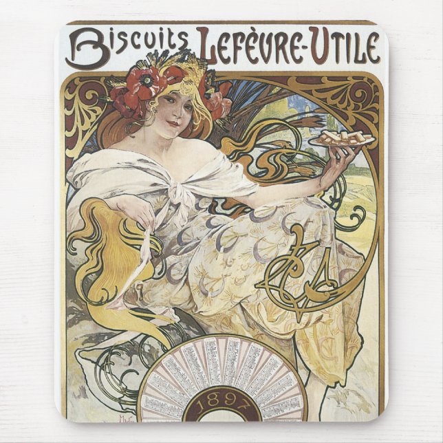 Mousepad Biscoitos Lefeure-1897 (Frente)