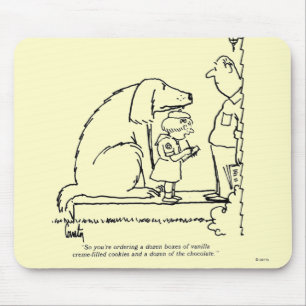 Mousepad Biscoitos pedindo