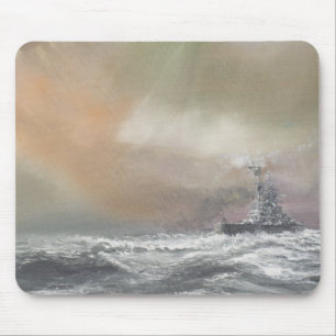 Mousepad Bismarck sinaliza Prinz Eugen 0959hrs o 24 de maio