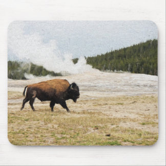 Mousepad Bison e Old Faithful