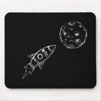 MOUSEPAD BITCOIN ROCKET