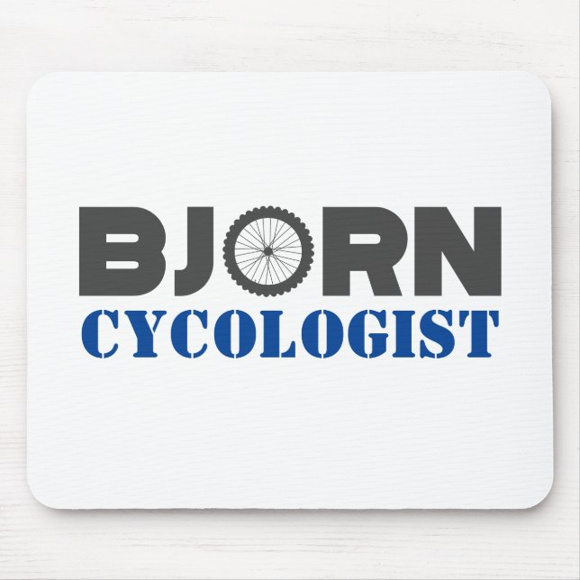 Mousepad Bjorn Mountain Biker (Frente)