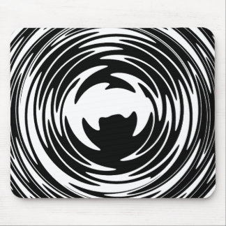 Mousepad Black And White Illusion