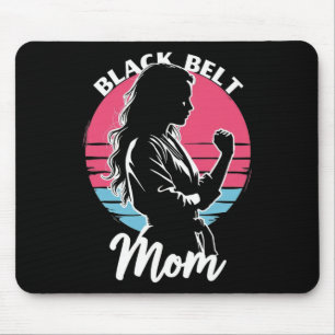 Mousepad Black Belt Mãe Artes Marciais Karate Jiu-jitsu Tae