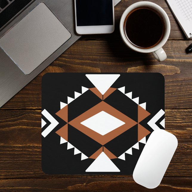 Mousepad Black-Chic Ethnomuster Mauspad Schwarz (Criador carregado)