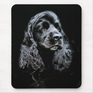 Mousepad Black Cocker Spaniel