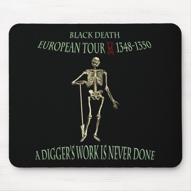 Mousepad Black Death World Tour original Design (Frente)