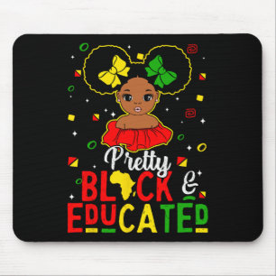 Mousepad Black Educated Black History Garotos Raparigas