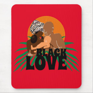 Mousepad Black Family Brown Love Black Love